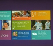 Home screen Windows 8