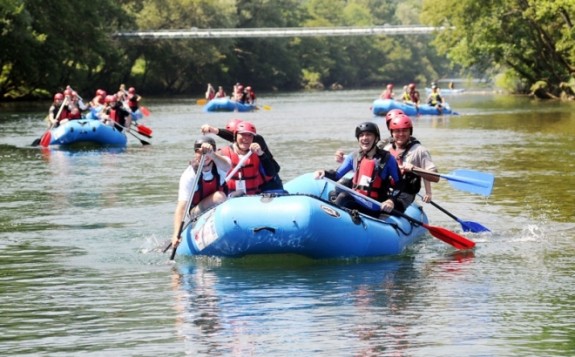 rafting