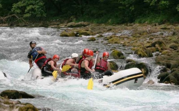 rafting