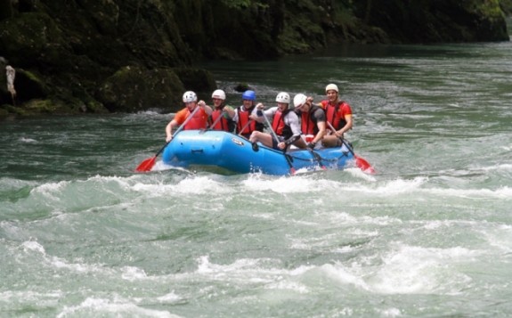 rafting